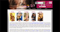 Desktop Screenshot of girls-ru.net
